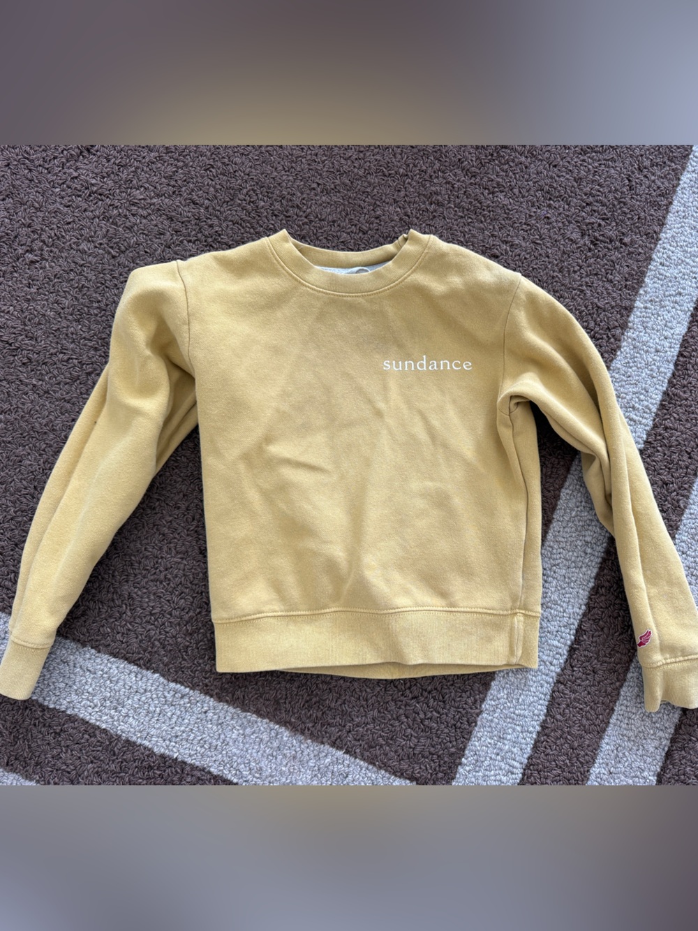 League Kids Crewneck Sweatshirt - Mustard